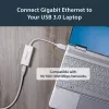 StarTech.com USB 3.0 auf Gigabit Ethernet Netzwerkadapter, 10/100/1000 Mbit/s, USB auf RJ45, USB 3.0 auf LAN Adapter, USB 3.0 Ethernet Adapter (GbE), TAA-konform