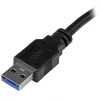 StarTech.com USB 3.1 auf 2,5 Zoll SATA Festplattenadapter – USB 3.1 Gen 2 10 Gbit/s mit UASP externer HDD/SSD Speicherkonverter