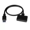 StarTech.com USB 3.1 auf 2,5 Zoll SATA Festplattenadapter – USB 3.1 Gen 2 10 Gbit/s mit UASP externer HDD/SSD Speicherkonverter