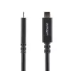 StarTech.com 1,8 m USB-C-auf-USB-C-Kabel – 5 A, 100 W PD 3.0 – Zertifiziert für Chromebook – USB-IF-zertifiziert – M/M – USB 3.0 5 Gbit/s – USB-C-Ladekabel – USB-Typ-C-Kabel