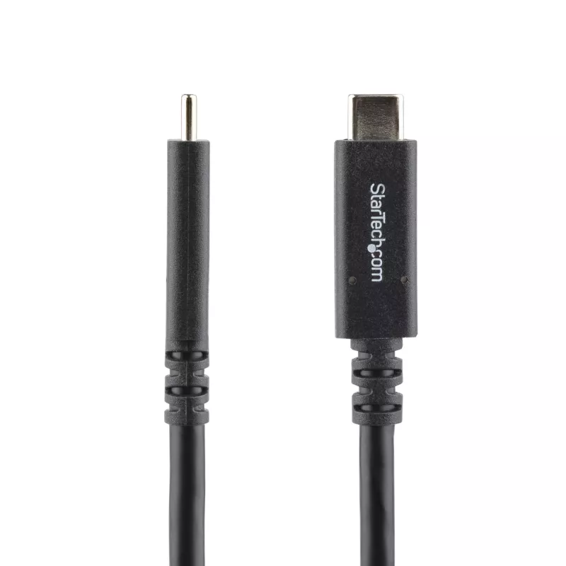 StarTech.com 1,8 m USB-C-auf-USB-C-Kabel – 5 A, 100 W PD 3.0 – Zertifiziert für Chromebook – USB-IF-zertifiziert – M/M – USB 3.0 5 Gbit/s – USB-C-Ladekabel – USB-Typ-C-Kabel