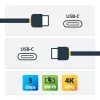 StarTech.com USB-C zu USB-C Kabel - M/M - 1 m (3 ft.) - USB 3.0 (5Gbit/s)