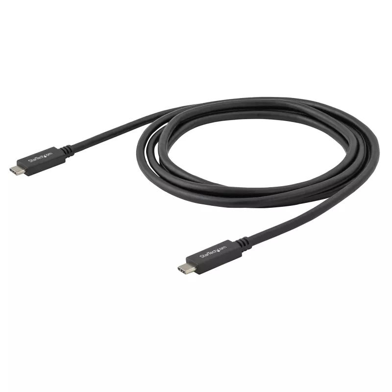 StarTech.com USB-C-Kabel mit Power Delivery (3A) – M/M – 2 m (6 ft.) – USB 3.0 – USB-IF-zertifiziert