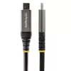 StarTech.com 2m USB-C-Kabel 5Gbps – Hochwertiges USB-C-Kabel – USB 3.0 (5Gbps) Typ-C-Kabel – 100W (5A) Power Delivery Ladung, DP Alt-Modus – USB-C-zu-C-Kabel – Laden & Synchronisieren