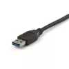 StarTech.com 3 ft. (1 m) USB auf USB-C-Kabel – M/M, 1 m, USB A, USB C, USB 3.2 Gen 2 (3.1 Gen 2), 10 Gbit/s, Schwarz