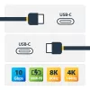 StarTech.com USB-C-Kabel mit Stromversorgung (5A) – M/M – 1 m – USB 3.1 (10 Gbit/s) – USB-IF-zertifiziert