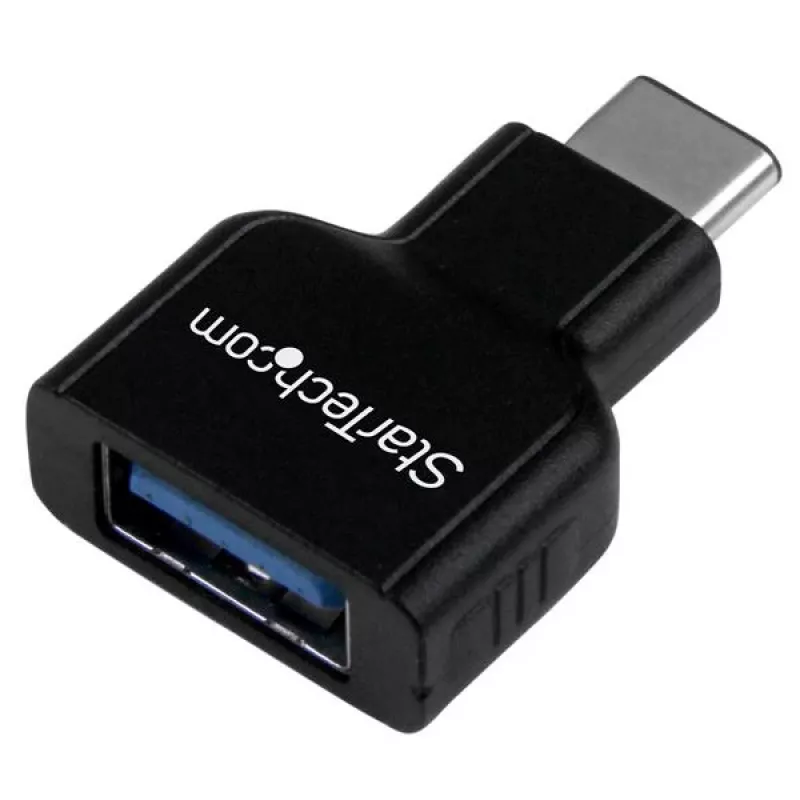 StarTech.com USB-C-auf-USB-A-Adapter – M/F – USB 3.0, USB C 3.0, USB A 3.0, Schwarz