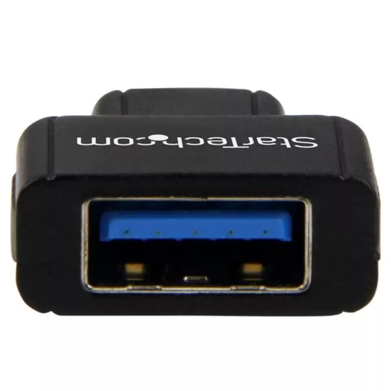 StarTech.com USB-C-auf-USB-A-Adapter – M/F – USB 3.0, USB C 3.0, USB A 3.0, Schwarz