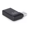 StarTech.com abgewinkelter USB-C-auf-USB-A-Adapter, USB 5 Gbit/s, kompakter USB-C-Stecker auf USB-A-Buchse-Adapter, Metallgehäuse, Stecker/Buchse