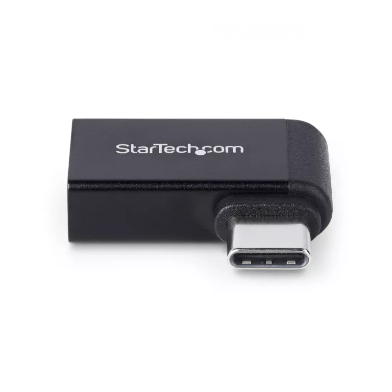 StarTech.com abgewinkelter USB-C-auf-USB-A-Adapter, USB 5 Gbit/s, kompakter USB-C-Stecker auf USB-A-Buchse-Adapter, Metallgehäuse, Stecker/Buchse