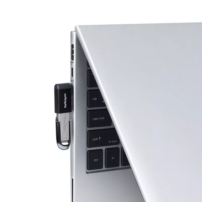 StarTech.com abgewinkelter USB-C-auf-USB-A-Adapter, USB 5 Gbit/s, kompakter USB-C-Stecker auf USB-A-Buchse-Adapter, Metallgehäuse, Stecker/Buchse