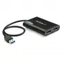 StarTech.com USB 3.0 auf Dual DisplayPort Adapter – 4K 60Hz, 3.2 Gen 1 (3.1 Gen 1), USB Typ-A, DisplayPort-Ausgang, 4096 x 2160 Pixel