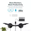 StarTech.com USB 3.0 auf Dual DisplayPort Adapter – 4K 60Hz, 3.2 Gen 1 (3.1 Gen 1), USB Typ-A, DisplayPort-Ausgang, 4096 x 2160 Pixel