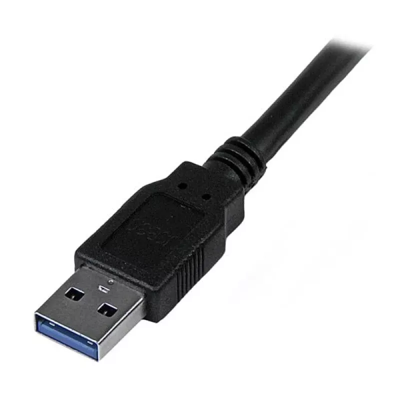 StarTech.com USB 3.0 Kabel - A auf A - M/M - 3 m (10 ft.), 3 m, USB A, USB A, USB 3.2 Gen 1 (3.1 Gen 1), Male/Male, Schwarz