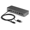StarTech.com 3ft (1m) USB-C-Kabel mit USB-A-Adapter-Dongle – Hybrides 2-in-1-USB-C-Kabel mit USB-A – USB-C-auf-USB-C (10 Gbit/s/100W PD), USB-A-auf-USB-C (5 Gbit/s) – Ideal für hybride Dockingstation