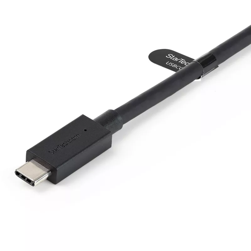 StarTech.com 3ft (1m) USB-C-Kabel mit USB-A-Adapter-Dongle – Hybrides 2-in-1-USB-C-Kabel mit USB-A – USB-C-auf-USB-C (10 Gbit/s/100W PD), USB-A-auf-USB-C (5 Gbit/s) – Ideal für hybride Dockingstation