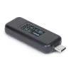 StarTech.com USB-C Power Tester, Digital Multimeter, bidirektionaler Spannungs- und Strommesser, bis zu 240W PD EPR, tragbarer USB-C Kabel- und Port-Leistungsmessgerät-Tester