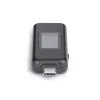 StarTech.com USB-C Power Tester, Digital Multimeter, bidirektionaler Spannungs- und Strommesser, bis zu 240W PD EPR, tragbarer USB-C Kabel- und Port-Leistungsmessgerät-Tester