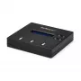 StarTech.com Standalone 1-zu-2 USB-Stick-Duplikator und -Radierer, Multi-USB-Flash-Laufwerk-Kopierer, System- und Datei- sowie Gesamtlaufwerkskopie mit 1,5 GB/min, Einfach- und 3-Pass-Löschung, LCD-Anzeige – TAA