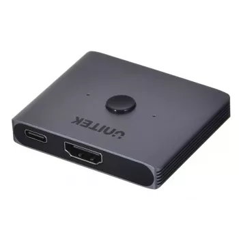 HDMI-Switch Unitek V1163A 2x1 8K 60Hz — 2 Eingänge auf 1 Ausgang