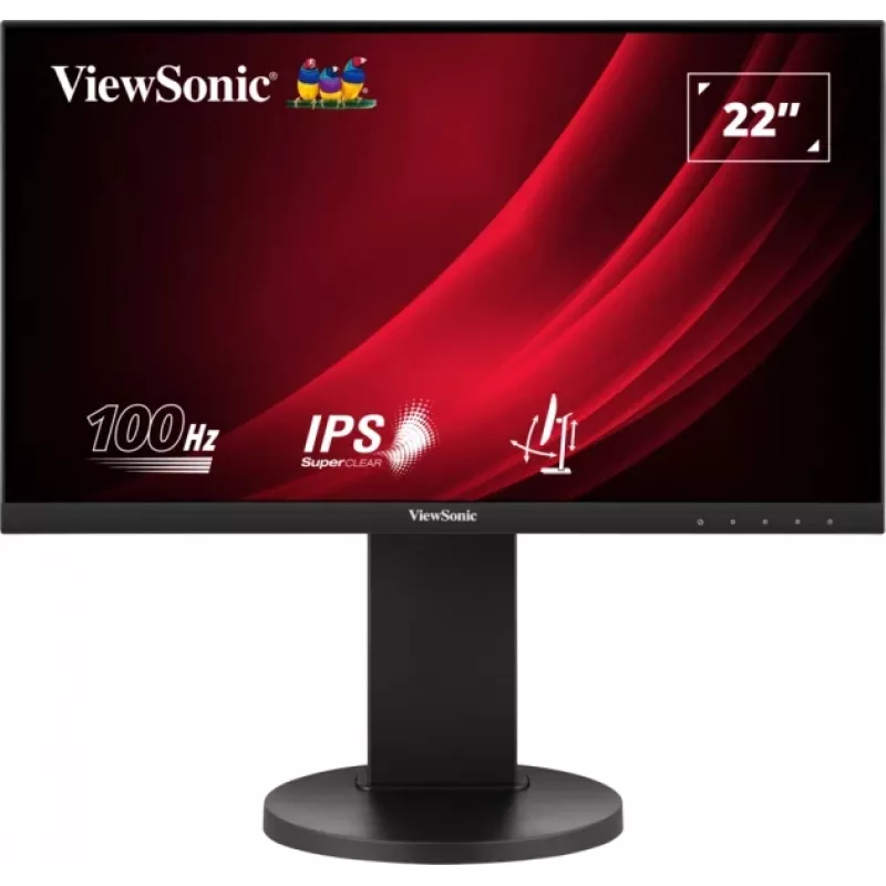 Viewsonic VG Series VG2208A-HD Computer Monitor 55,9 cm (22 Zoll) 1920 x 1080 Pixel Full HD LED Schwarz