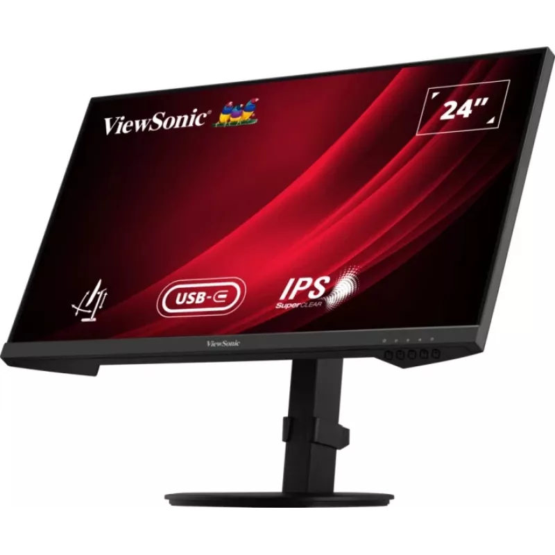 Viewsonic VG Series VG2409-MHDU-2 Computer Monitor 60,5 cm (23,8 Zoll) 1920 x 1080 Pixel Full HD LED Schwarz