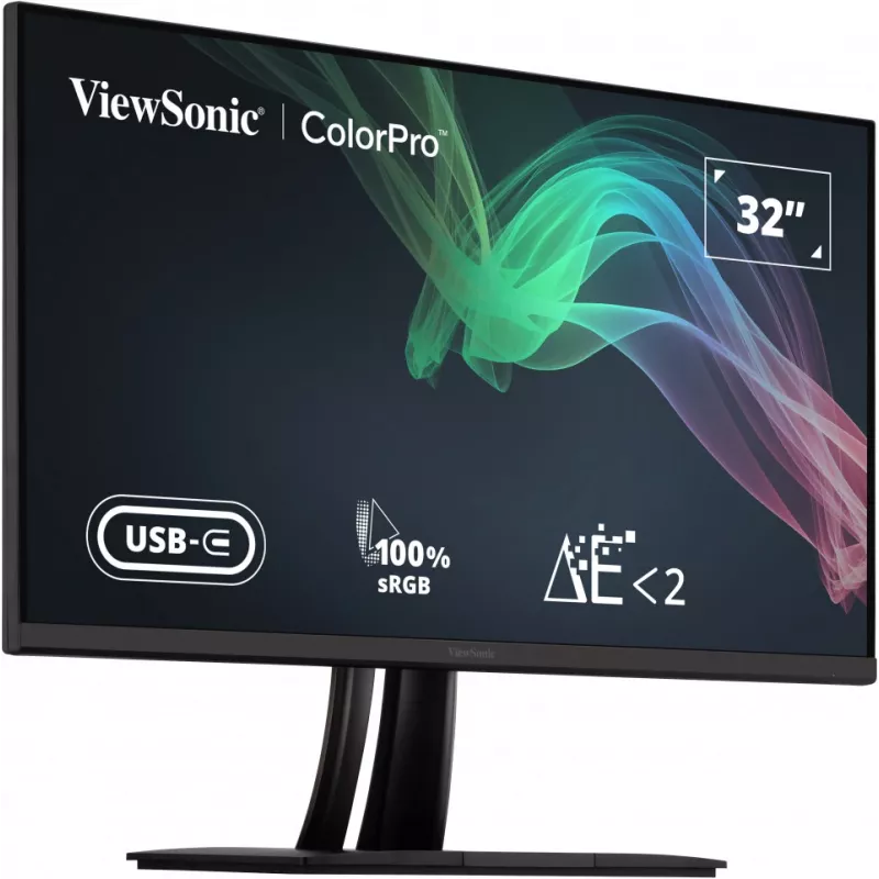 Viewsonic VP56 Computer Monitor 81,3 cm (32 Zoll) 3840 x 2160 Pixel 4K Ultra HD LED Schwarz