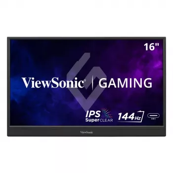 Viewsonic VX1654 tragbarer TV/Monitor Tragbarer Monitor Schwarz 39,6 cm (15,6 Zoll) LED 1920 x 1080 Pixel