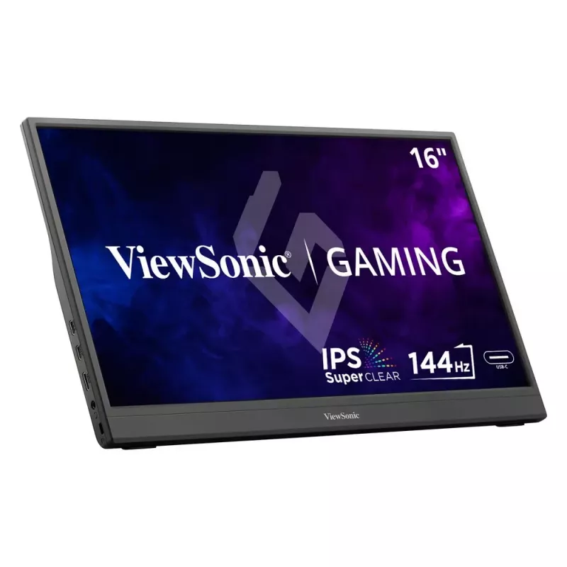 Viewsonic VX1654 tragbarer TV/Monitor Tragbarer Monitor Schwarz 39,6 cm (15,6 Zoll) LED 1920 x 1080 Pixel