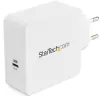 StarTech.com USB C Wandladegerät - USB C Laptop-Ladegerät 60W PD - 2m Kabel - Universelles kompaktes Typ-C-Netzteil - Dell XPS/Lenovo X1 Carbon/HP EliteBook/MacBook - USB-IF/CE-zertifiziert