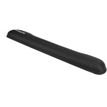 StarTech.com Schaumstoff-Tastaturhandballenauflage für ergonomische Tippunterstützung – Gepolsterte rutschfeste Tastaturkissen – Laptop- oder Desktop-Computer-Tastatur-Handgelenk-, Hand- und Armstütze – Weiche schwarze Nylon-Ruheauflage