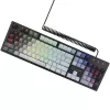 Mechanische Tastatur LORGAR Azar 514 Weiß mit RGB-Hintergrundbeleuchtung, ENG-Layout