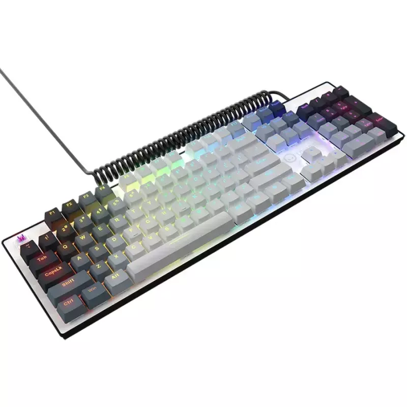 Mechanische Tastatur LORGAR Azar 514 Weiß mit RGB-Hintergrundbeleuchtung, ENG-Layout