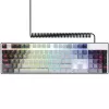 Mechanische Tastatur LORGAR Azar 514 Weiß mit RGB-Hintergrundbeleuchtung, ENG-Layout
