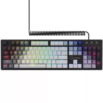 Mechanische Tastatur LORGAR Azar 514 Weiß mit RGB-Hintergrundbeleuchtung, ENG-Layout