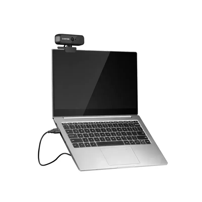 Webcam Canyon C2 1 MP 1280 x 720 Pixel USB 2.0 Schwarz