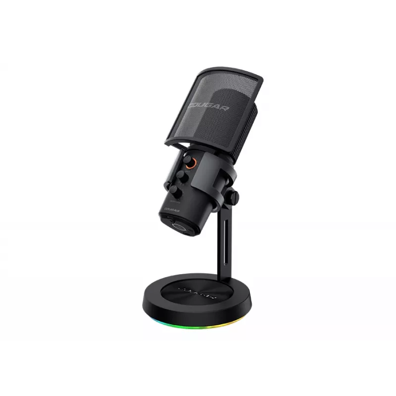 COUGAR Studio-Mikrofon Screamer-X, Studio-Mikrofon, -45 dB, 20 - 20000 Hz, 16 Bit, 48 kHz, 120 dB