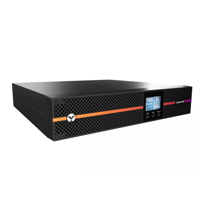 Vertiv Liebert GXE3-1000IRT2UXL Unterbrechungsfreie Stromversorgung (USV) Doppelwandler (Online) 1 kVA 900 W 8 AC-Ausgänge