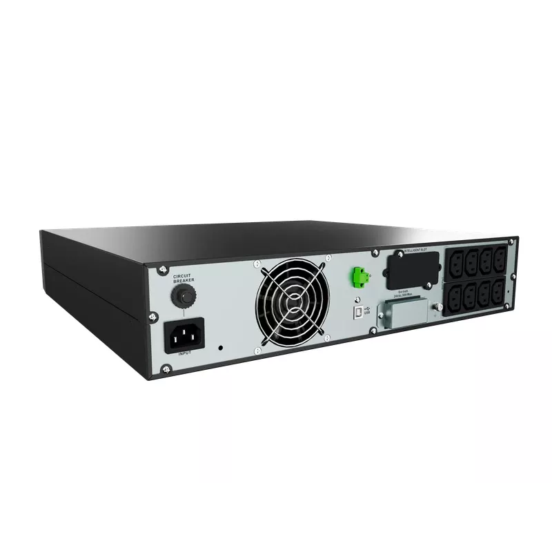 Vertiv Liebert GXE3-1000IRT2UXL Unterbrechungsfreie Stromversorgung (USV) Doppelwandler (Online) 1 kVA 900 W 8 AC-Ausgänge