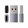 Kabel-Adapter Satechi ST-TAUCM USB-A auf USB-C Grau