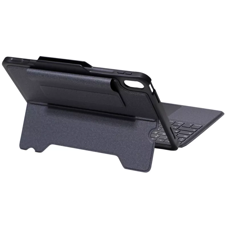 DEQSTER Rugged Touch Tastatur 10.9″, QWERTZ, Deutsch, Trackpad, Apple, Apple iPad 10, 9 Zoll (10. Gen.), 27.7 cm (10.9 Zoll)