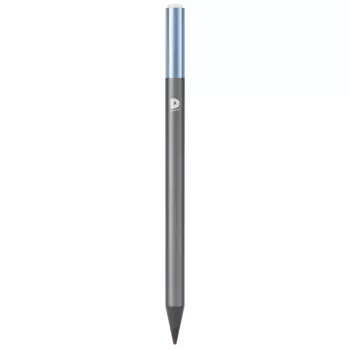 DEQSTER Pencil 2, Tablet, Apple, Blau, Grau, Apple iPads seit 2018, Grau, Aluminium, Polycarbonat (PC), Polyoxymethylen (POM)