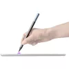DEQSTER Pencil 2, Tablet, Apple, Blau, Grau, Apple iPads seit 2018, Grau, Aluminium, Polycarbonat (PC), Polyoxymethylen (POM)