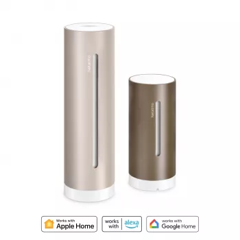 Netatmo NWS-S-EC digitale Wetterstation Braun Wi-Fi