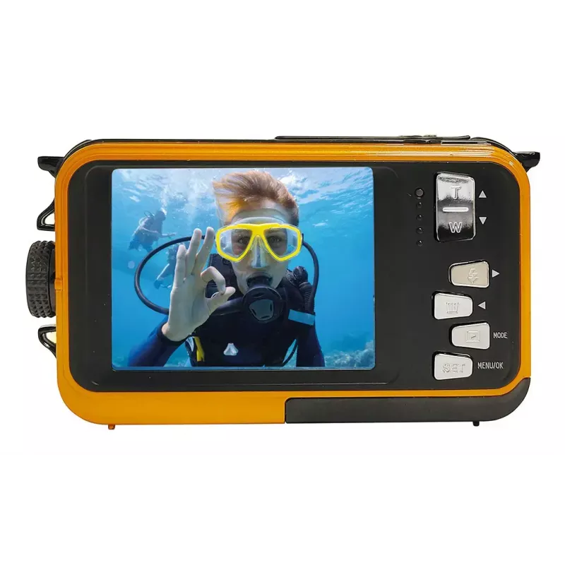 Kompaktkamera Easypix W3027 Wave 5 MP 1280 x 720 Pixel Orange