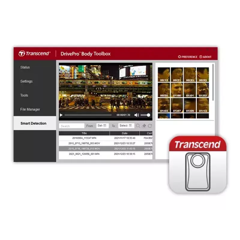 Torso-Körperkamera Transcend DrivePro Body 10