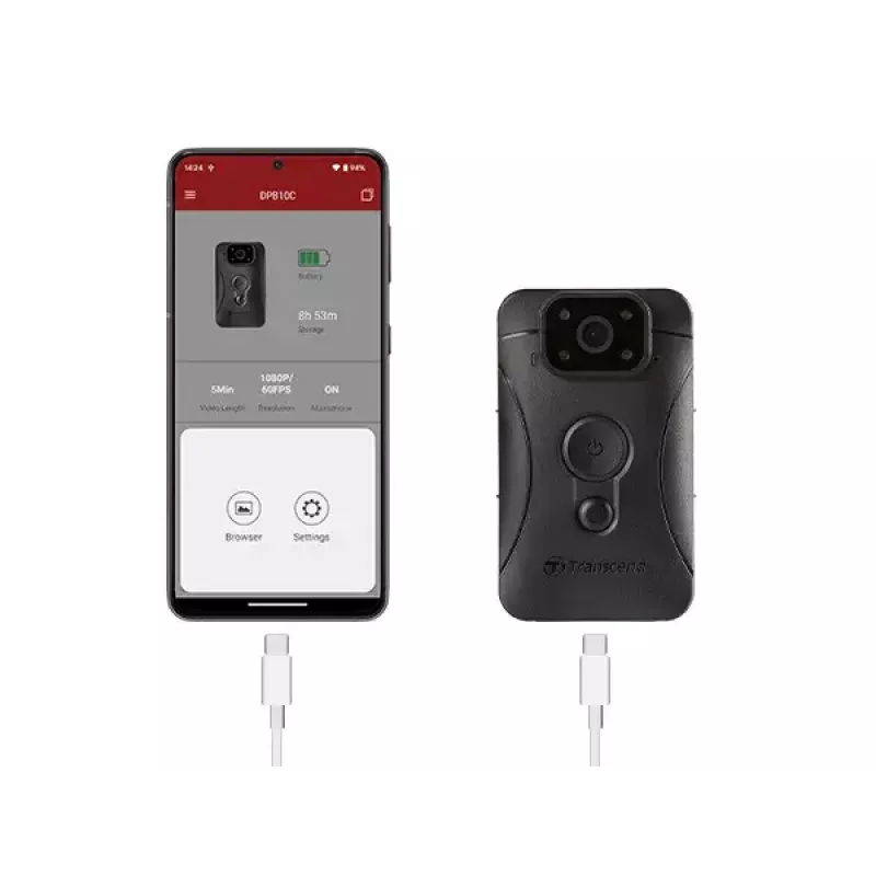 Torso-Körperkamera Transcend DrivePro Body 10