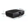 BenQ W2720i Standard-Throw-Projektor 2500 ANSI Lumen DLP UHD 4K (3840x2160) 3D Schwarz