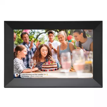 Digitaler Bilderrahmen Denver PFF-1063Schwarz 10,1 Zoll Touchscreen Wi-Fi 1920x1080