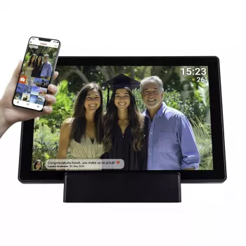 Digitaler Bilderrahmen Denver PFF-1070B 10,1 Zoll Touchscreen Wi-Fi Schwarz